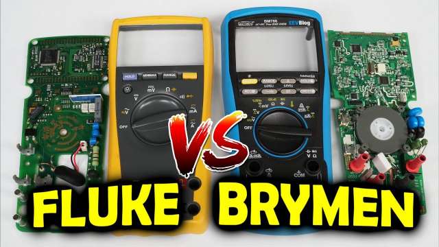 EEVblog 1447 - EXPENSIVE Fluke vs CHEAPER Brymen - Teardown