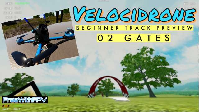 Level 02 Gates | Exploring VelociDrone | Learning to Fly FPV