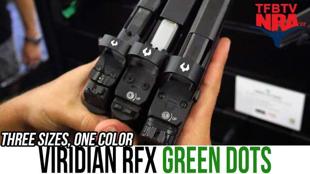 NEW Viridian RFX Micro Green Dot Reflex Sights