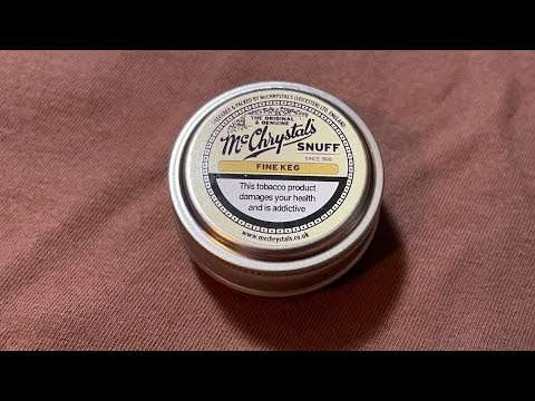 McChrystal's Fine Keg (Nasal Snuff) Review