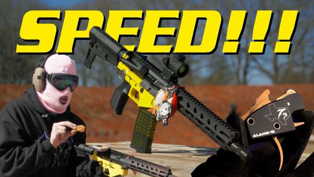 The Fastest 3D Printed AR Pistol
