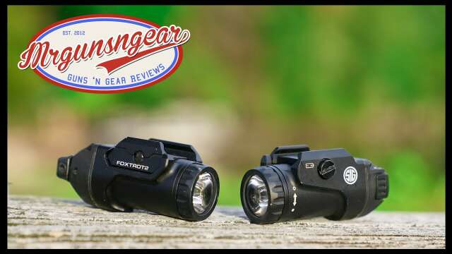 Sig Sauer Foxtrot1X & Foxtrot2 Compact Weapon Light(s) Review 🔦