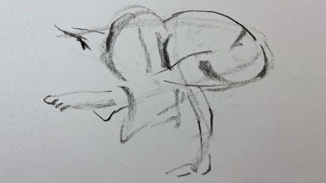 How to a quick figure gesture drawing