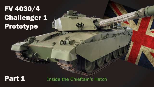 Inside the Chieftain's Hatch: Challenger 1 Prototype