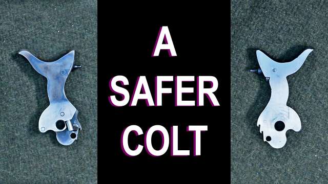 Clips: Another Colt Single Action Army Safety Mechanism.