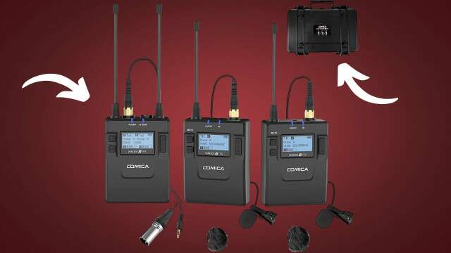 Comica Wireless Lav Mics WM300 II (A)