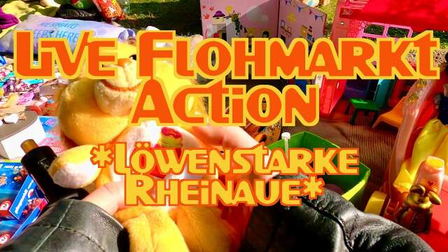 RTT #: Live Flohmarkt Action *Löwenstarke Rheinaue*