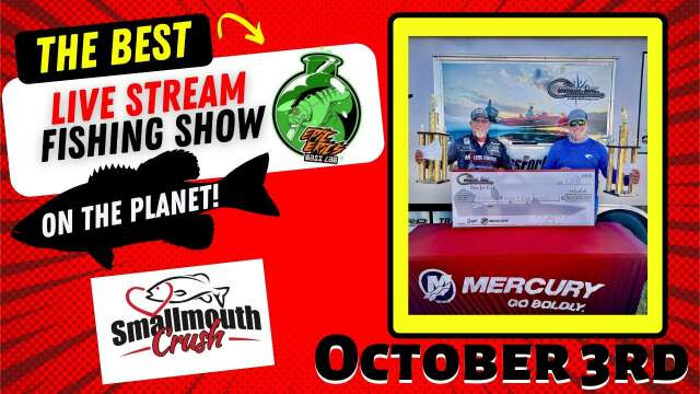 SmallmouthCrush LIVE Stream October 10th