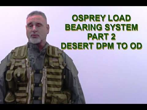 OSPREY LOAD BEARING SYSTEM DESERT DPM TO OD