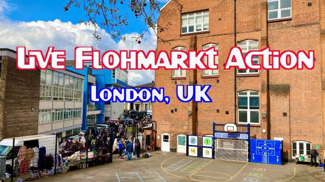 Live Flohmarkt Action *Speed Flohmarkting in London*