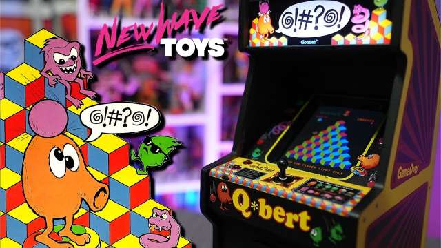 New Wave Toys Qbert Replicade Arcade Machine Review!