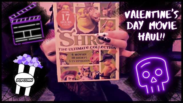Valentine's Day 🖤🍿Movie Haul🍿🖤