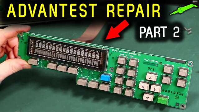 🔴 Advantest R6581T 8.5 Digit Multimeter Repair Part 2 - No.1053