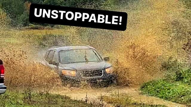 NEW $900 Santa Fe AWD Mudding!