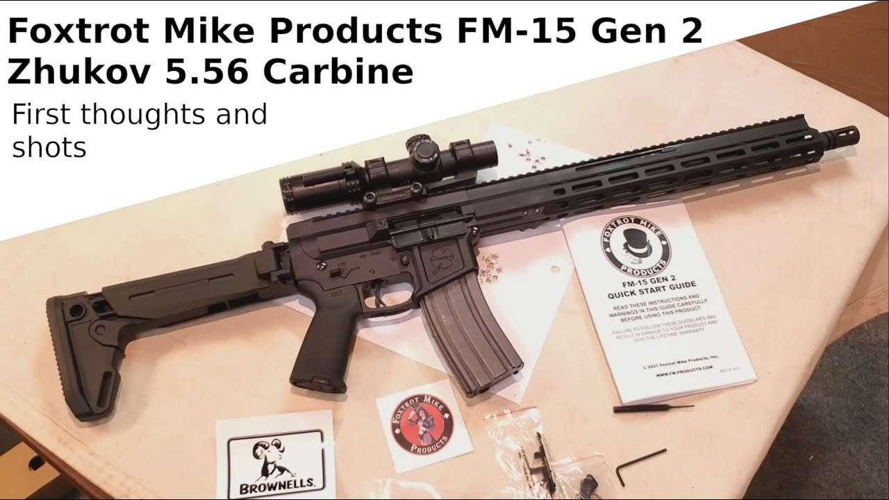 Foxtrot Mike FM-15 5.56: BRN180 Competitor?