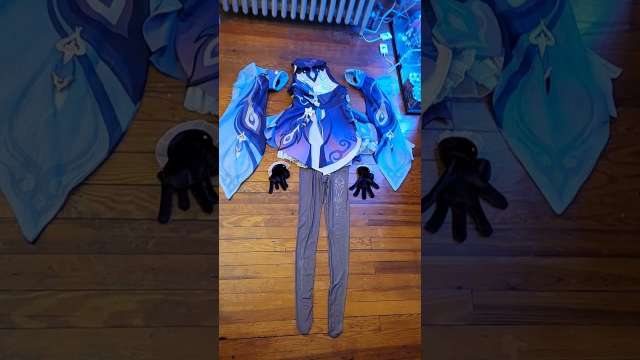 Genshin Impact Keqing Cosplay #shorts