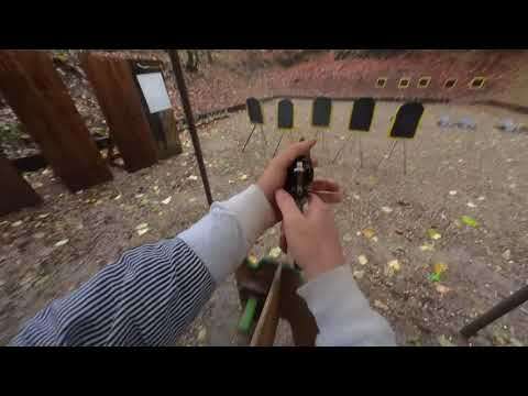 Four wet Cowboy Action Shooting stages