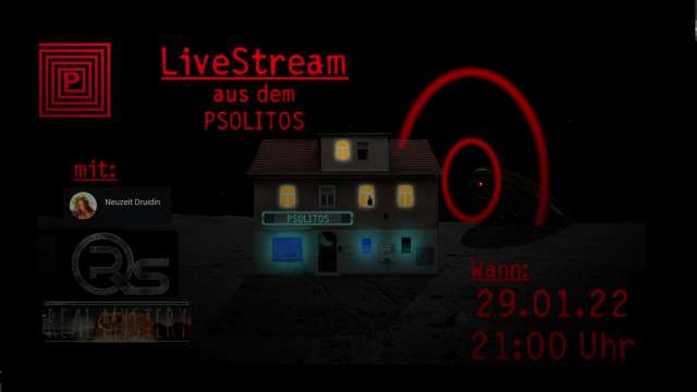 Livestrem mit pso am 29.01.2022 um 21.00 Uhr!