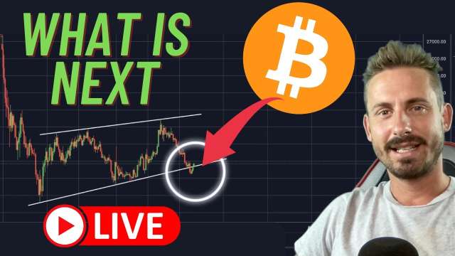 🚨WHAT IS NEXT FOR BITCOIN (Live Anlysis)
