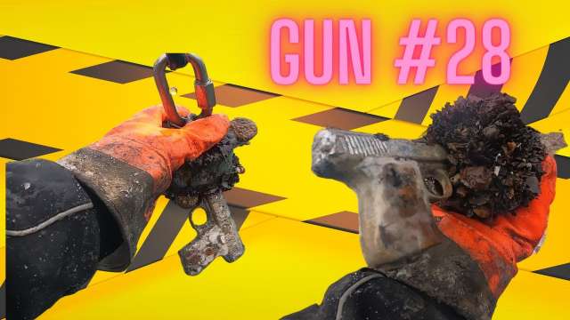 Gun Found While Magnet Fishing a Family Park!!!