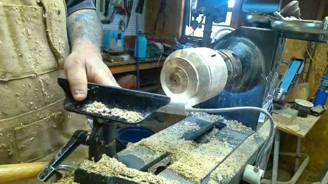 Spalted Pecan Bug Vase