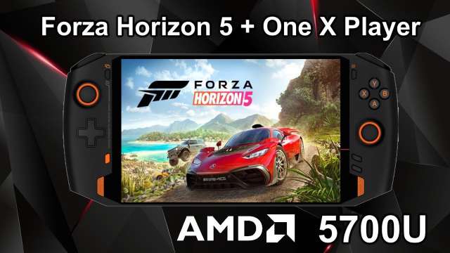 Forza Horizon 5 - One X Player AMD 5700U