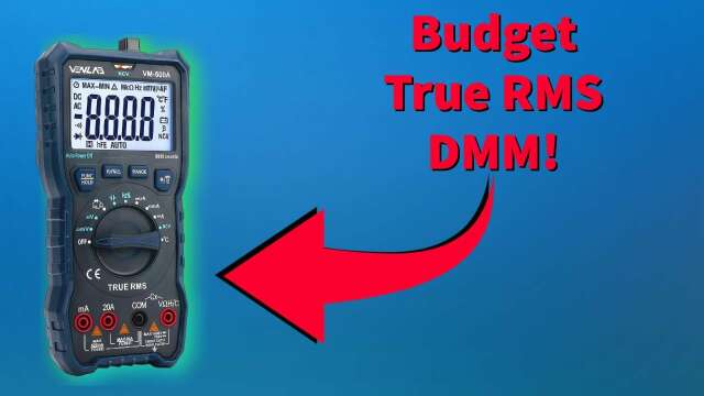 Venlab VM-600A review. Very nice 6000 count DMM!
