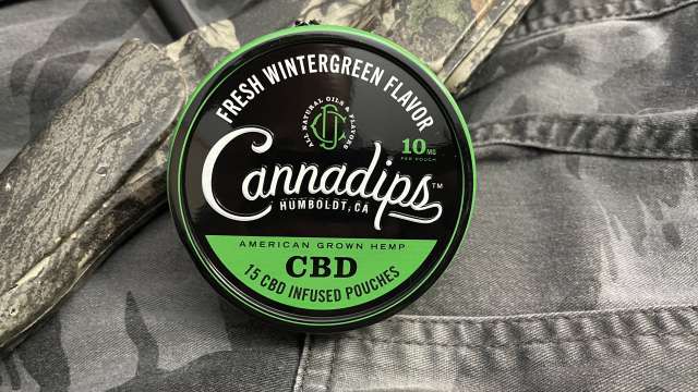 Cannadips Wintergreen (CBD Pouches) Review