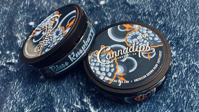 Cannadips Blue Raspberry (CBD Pouches) Review