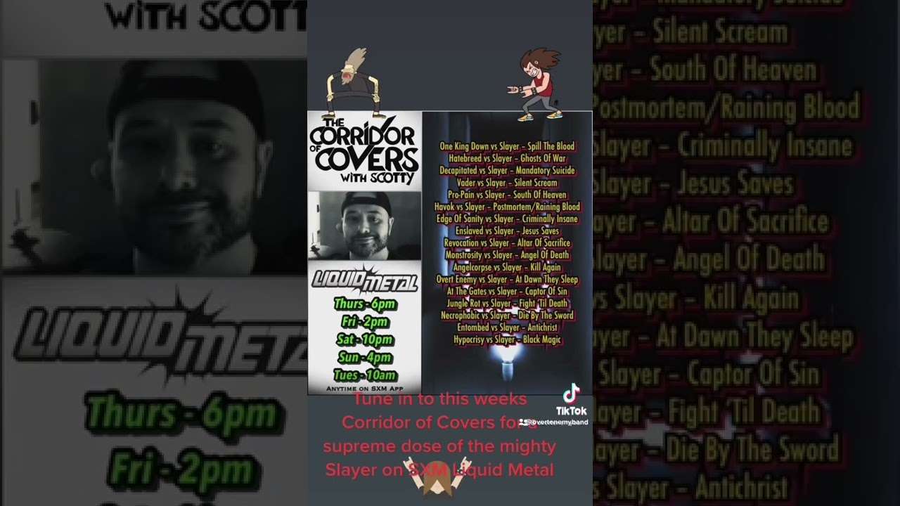 Overt Enemy on SXM Liquid Metal