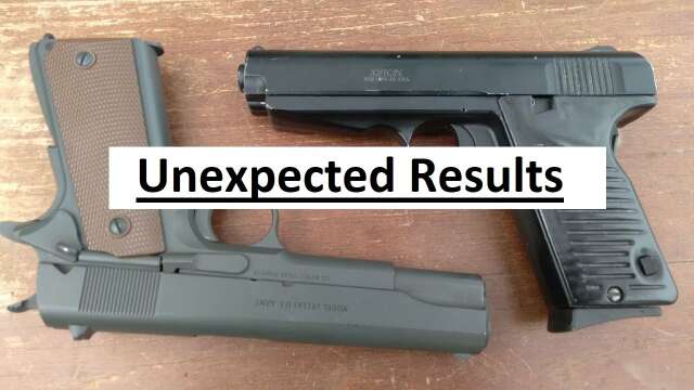 9mm VS 40S&W VS 45ACP Range Testing