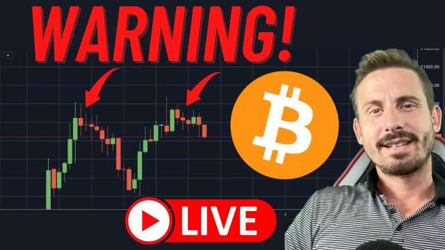 🚨WARNING!! BITCOIN NOW! (Live Analysis)