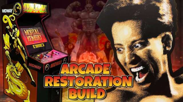 My Mortal Kombat Arcade Machine Build
