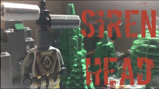 Lego Siren Head Stop-Motion