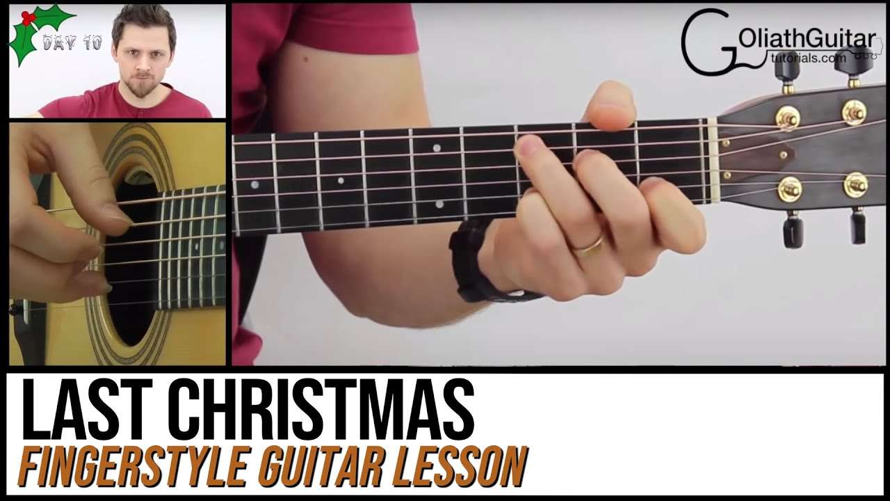 last christmas acoustic guitar