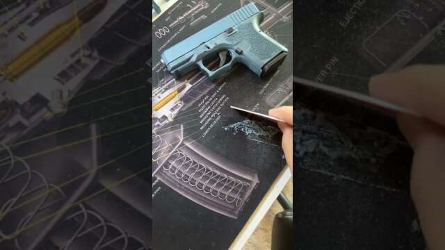 P80 Glock 33 - .357 Sig - Blue Titanium - 1776 Supply Co