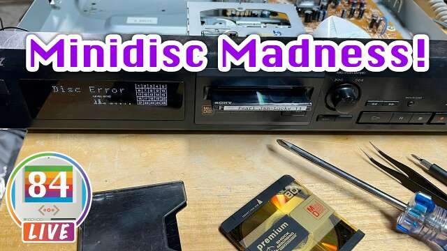 Mac84 LIVE: Minidisc Madness