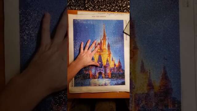 erreur de débutant diamant painting #1