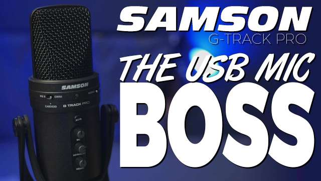 🎤Samson G Track Pro USB Microphone (Tech Review)🎤