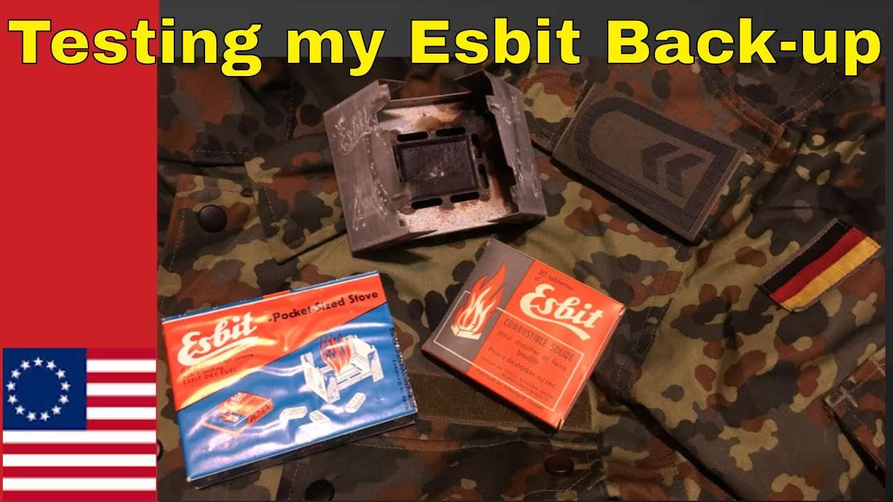 Vintage Esbit Stove: Testing my Back-up Gear
