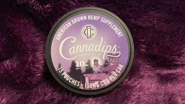 Cannadips Grand Daddy Purp (CBD Pouches) Review