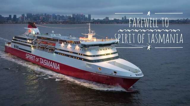 Farewell to the 🛳️ @Spirit of Tasmania