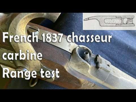 1837 chasseur carbine range test