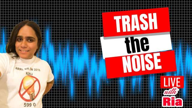 Finding and fixing RF noise - LIVE with Ria!