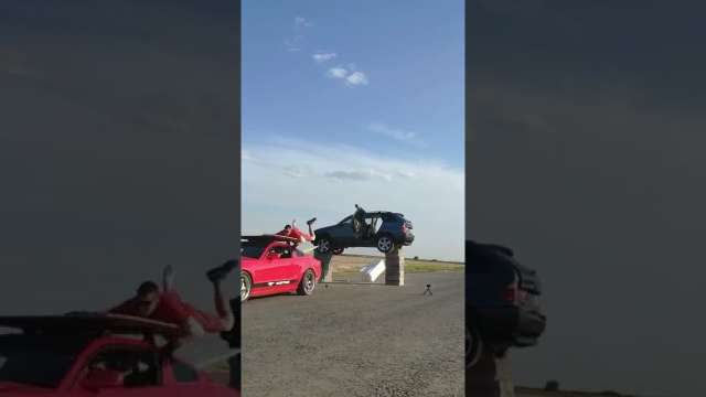 Russian Burros! #shorts #stunts #4x4
