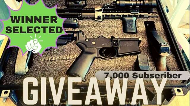 We Have a 🏆 Winner! 7k giveaway!