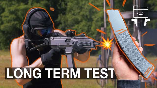 Printed Scorpion Mag Test with Reactive Targets!