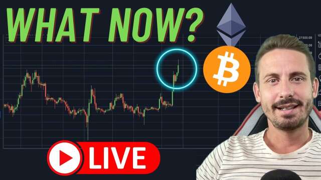 🚨BITCOIN!! NOW WHAT? (Live Analysis)